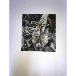 Marc Chagall lithographie hors set format 50x70 cm