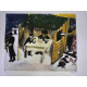 Lithographie von Marc Chagall im Offsetformat 50x70 cm