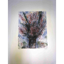Litografia Marca Chagalla o wymiarach 50x70 cm