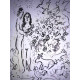 Marc Chagall lithograph off set size cm 50x70