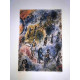 Marc Chagall-en litografia 50x70 cm