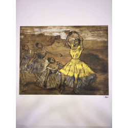 Edgar Degas set de litografía 50x70 cm