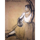 Edgar Degas lithograph off set 50x70 cm