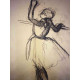 Edgar Degas litho offset 50x70 cm