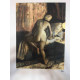 Litografía de Edgar Degas fuera del set 50x70 cm