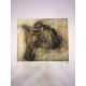 Edgar Degas lithograph off set 50x70 cm