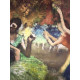 Litografía de Edgar Degas fuera del set 50x70 cm