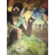 Litografía de Edgar Degas fuera del set 50x70 cm