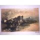 Adolf Hitler litografia off set cm 50x70 timbro del Reich