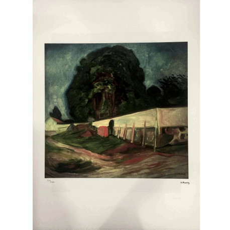 Litografia Edvarda Muncha offset 50x70 cm