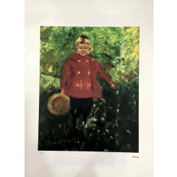 Edvard Munch litho uit set 50x70 cm