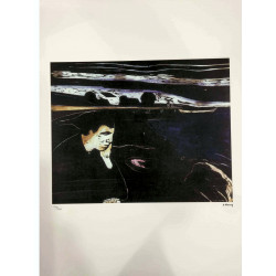 Zestaw litografii Edvarda Muncha o wymiarach 50x70 cm