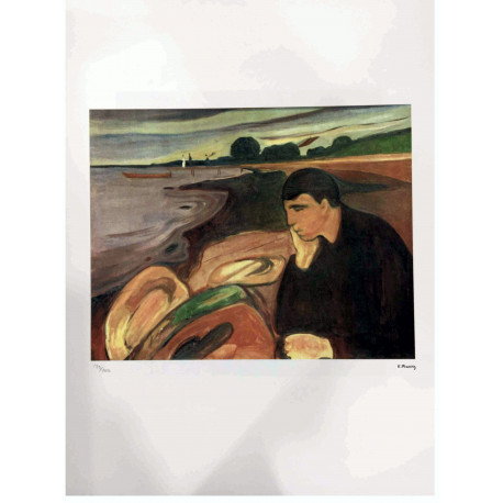 Litografie Edvarda Muncha ze setu 50x70 cm