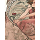 Litografia Alphonse'a Muchy off-setowa o wymiarach 50x70 cm