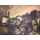 Adolf Hitler litografia off set cm 50x70 timbro del Reich