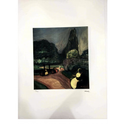 Edvard Munch Lithographie Offset 50x70 cm