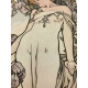 Alphonse Mucha lithographie hors set 50x70 cm