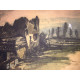 Adolf Hitler litografia off set cm 50x70 timbro del Reich