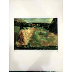 Edvard Munch litografia off set cm 50x70