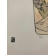 Alphonse Mucha lithographie hors set 50x70 cm