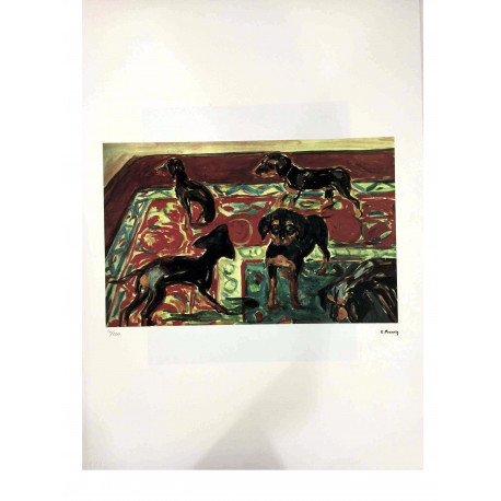 Litografia de Edvard Munch off set 50x70 cm