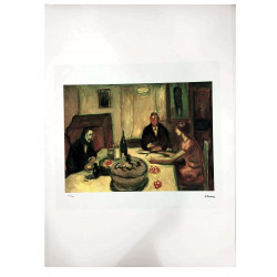 Edvard Munch lithograph off set 50x70 cm