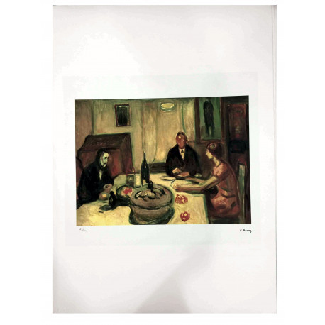 Edvard Munch lithograph off set 50x70 cm