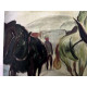 Edvard Munch litho uit set 50x70 cm