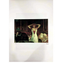 Edvard Munch Lithographie Offset 50x70 cm