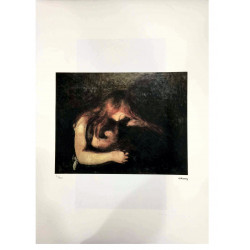 Edvard Munch lithographie hors set 50x70 cm