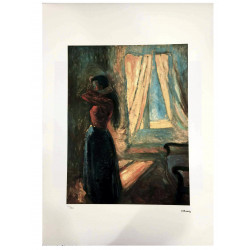 Edvard Munch off set litografie 50x70 cm