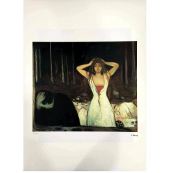 Edvard Munch lithograph off set 50x70 cm