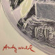 Andy Warhol Lithographie hors set 60x60 cm