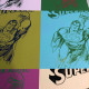 Andy Warhol Lithographie hors set 60x60 cm