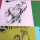 Andy Warhol Lithographie hors set 60x60 cm