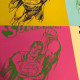 Andy Warhol Lithographie hors set 60x60 cm