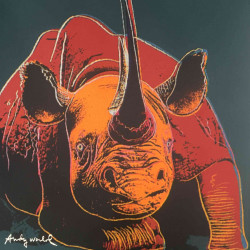 Litografia de Andy Warhol off set 60x60 cm