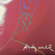 Andy Warhol Lithographie hors set 60x60 cm