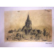 Adolf Hitler litografia off set cm 50x70 timbro del Reich