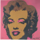 Andy Warhol Lithographie hors set 60x60 cm