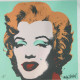 Litografía Andy Warhol off set 60x60 cm