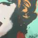 Litografía Andy Warhol off set 60x60 cm