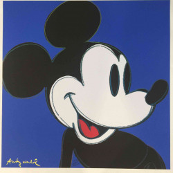Litografia de Andy Warhol off set 60x60 cm