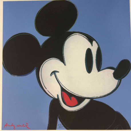 Andy Warhol 60x60 cm-ko litografia-sorta