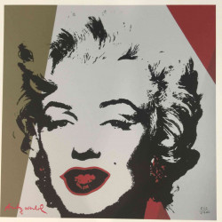 Litografie Andyho Warhola offset 60x60 cm