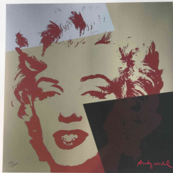 Zestaw litografii Andy'ego Warhola o wymiarach 60x60 cm