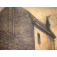 Adolf Hitler litografia off set cm 50x70 timbro del Reich