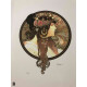 Litografia Alphonse Mucha offset 50x70 cm