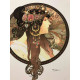 Litografia Alphonse Mucha offset 50x70 cm